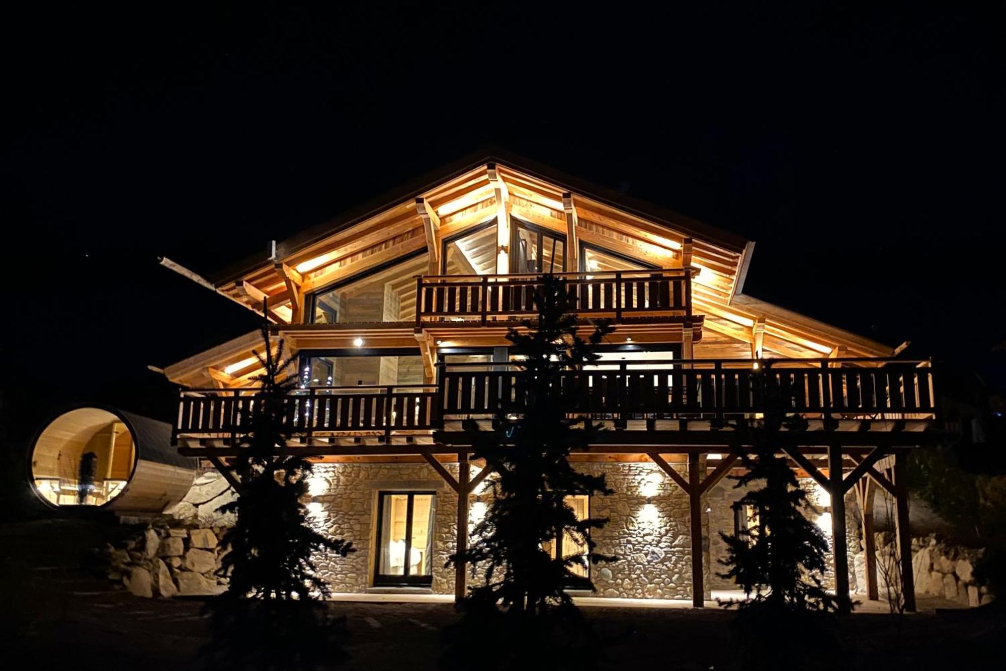 Chalet Aguila - Jacuzzi Et Sauna Panoramique - Construit En 2023 Villa Bolquere Pyrenees 2000 Dış mekan fotoğraf